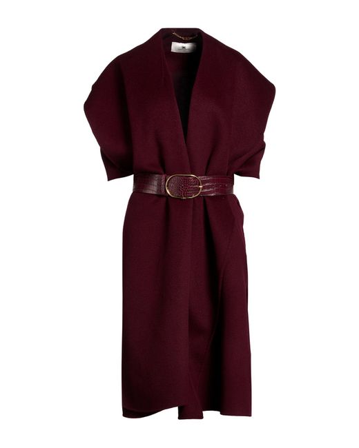 Elisabetta Franchi Red Cape