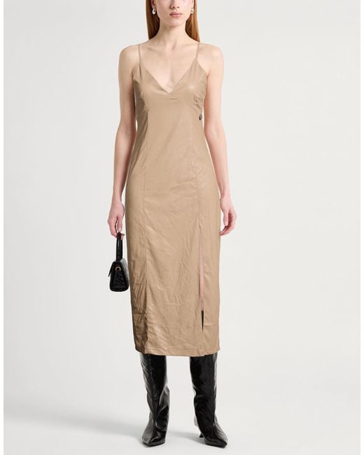 Berna Natural Midi Dresses