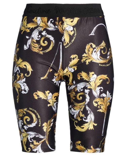 Versace Jeans Couture Blue Shorts & Bermuda Shorts Polyamide, Elastane