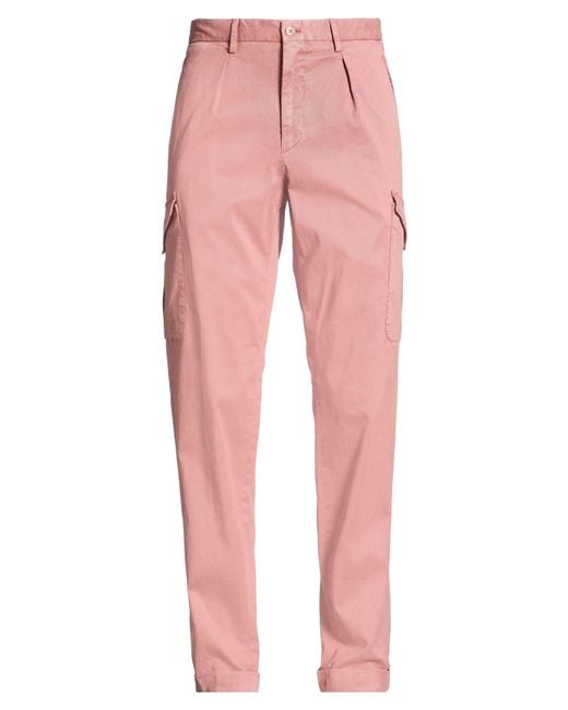 Boglioli Pink Pants for men