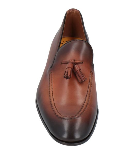 Doucal's Gray Panarea Loafers Leather for men
