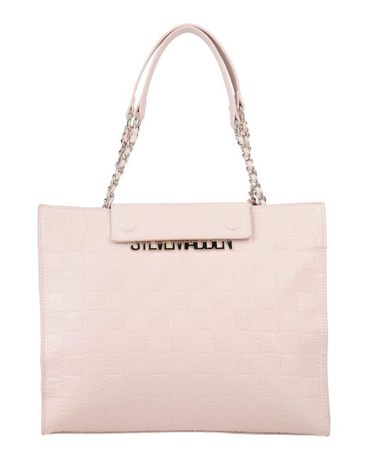 steve madden pink tote bag