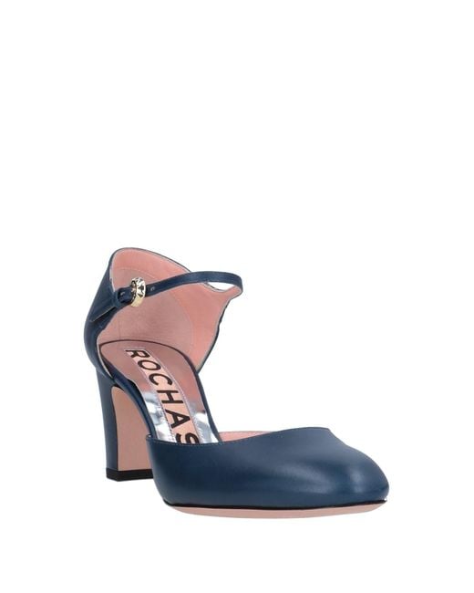 Rochas Blue Pumps