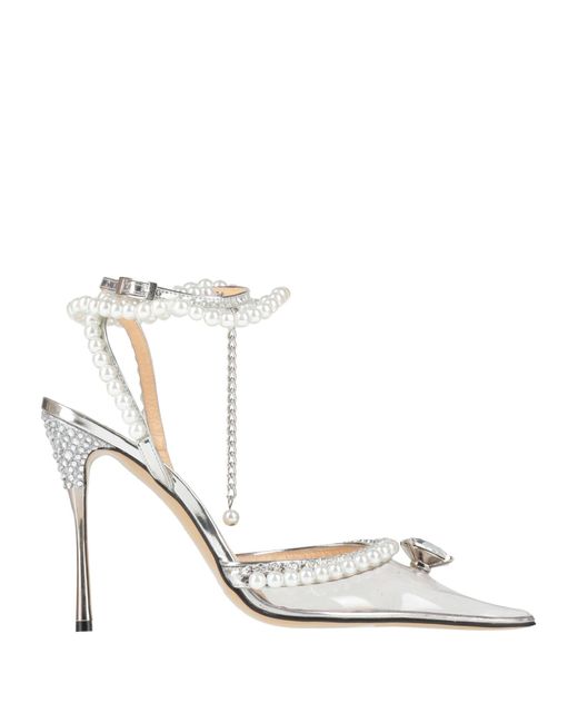 Decolletes di Mach & Mach in White