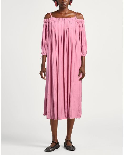 Vestito Lungo di Ballantyne in Pink