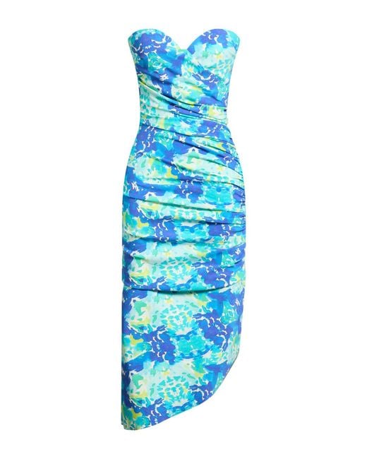 La Petite Robe Di Chiara Boni Blue Midi Dress