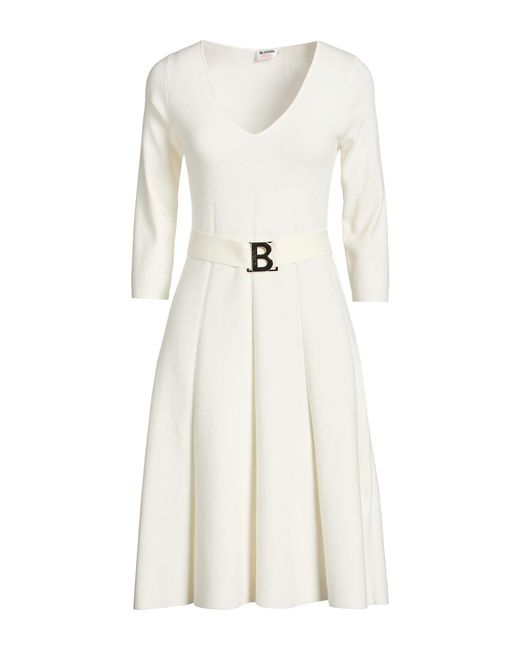 Blugirl Blumarine White Mini Dresses