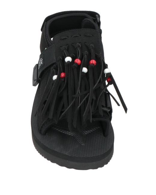 Suicoke Black Sandals