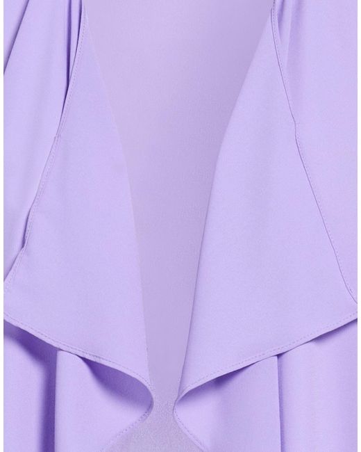 Diana Gallesi Purple Jacket Polyester