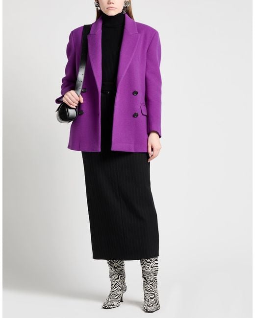 Abrigo Il Cappottino de color Purple