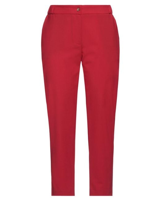Ottod'Ame Red Trouser