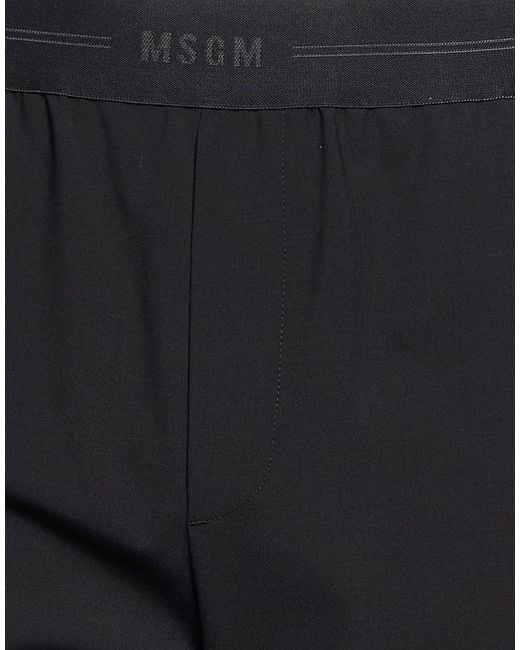 MSGM Blue Trouser for men