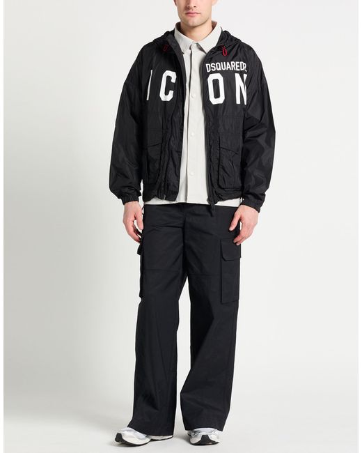 DSquared² Black Jacket for men