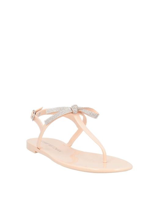 Stuart Weitzman Natural Thong Sandal