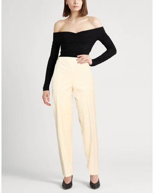 Agnona Natural Trouser