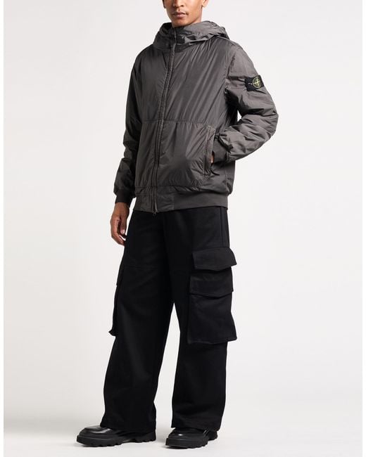 Stone Island Gray Puffer for men