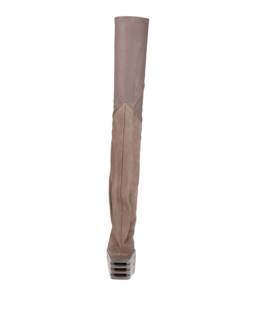 Rick Owens White Boot
