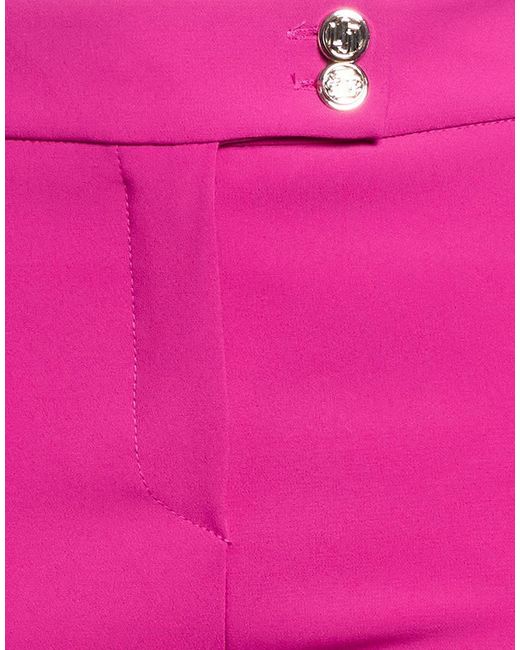 Liu Jo Pink Pants Polyester, Elastane