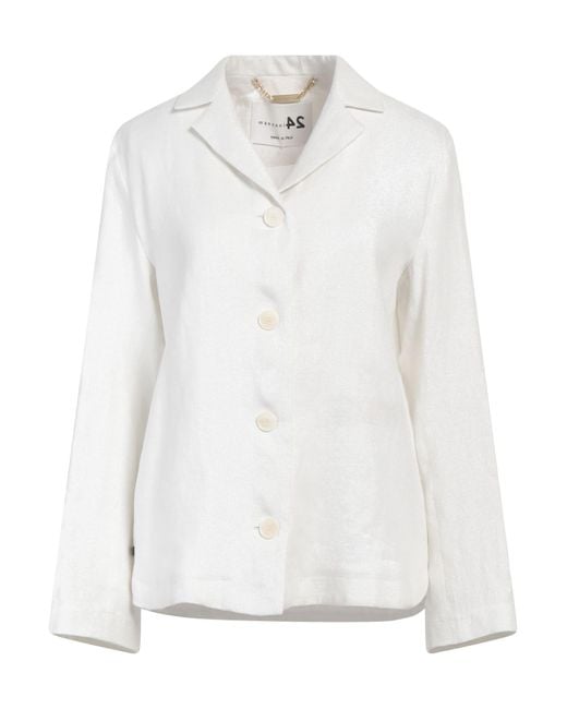 Manzoni 24 White Jacket