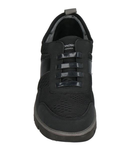 Pànchic Black Sneakers Textile Fibers for men