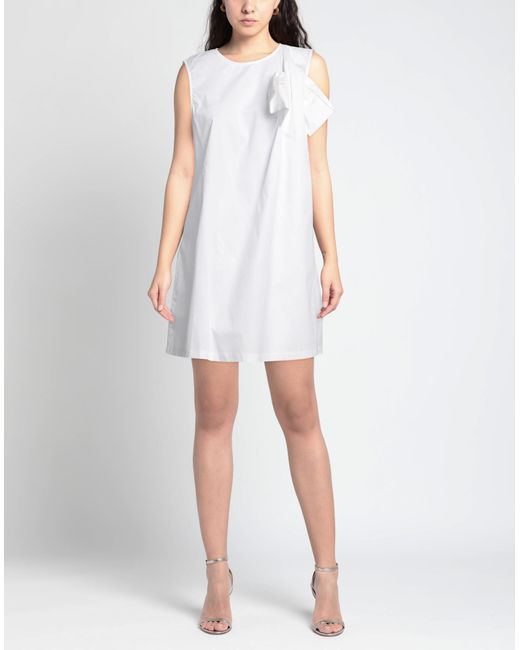 Suoli White Mini Dress