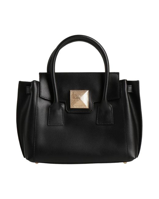 John Richmond Black Handbag Leather