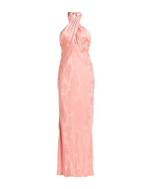 Guess Pink Maxi Dress Viscose