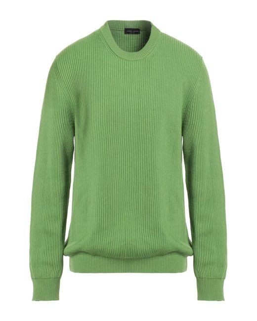 Pullover Roberto Collina de hombre de color Green