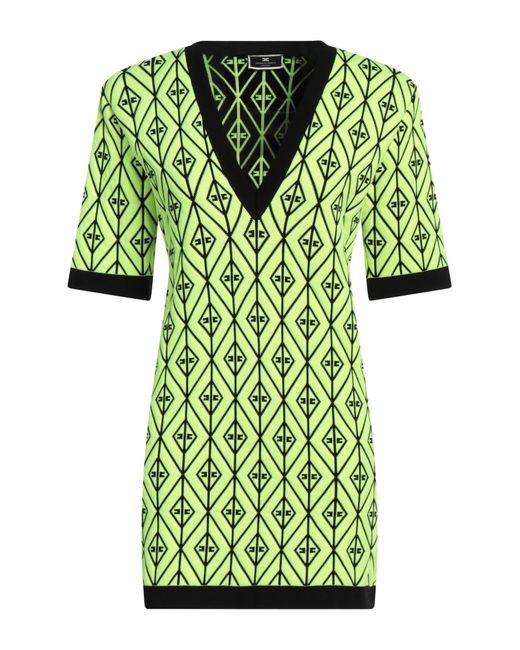 Robe courte Elisabetta Franchi en coloris Green