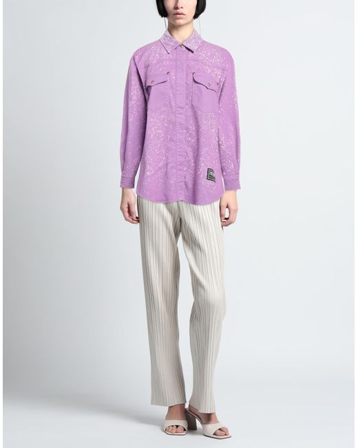Versace Jeans Couture Purple Hemd