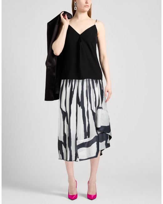 Lanvin White Midi Skirt