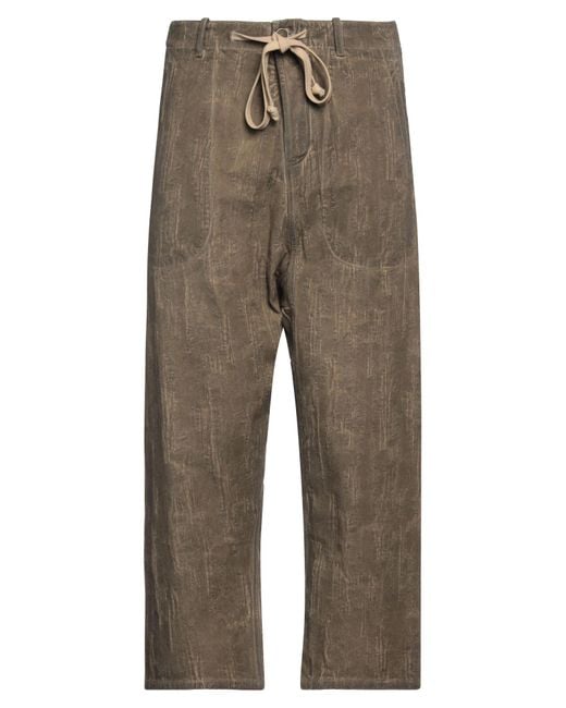 Uma Wang Gray Trouser for men