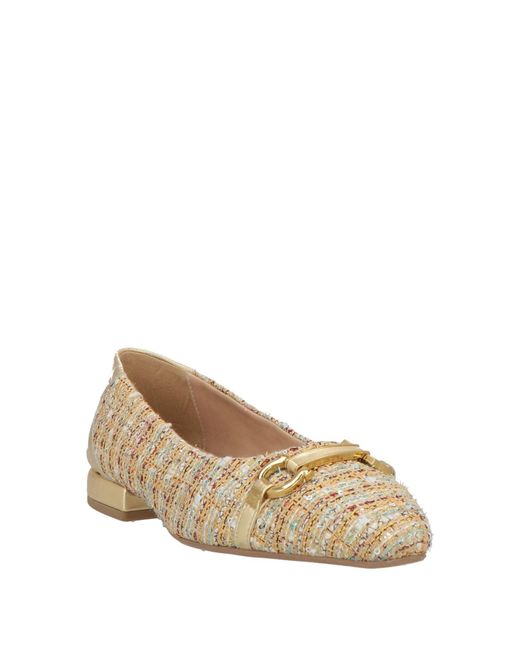 Bervicato Natural Ballet Flats