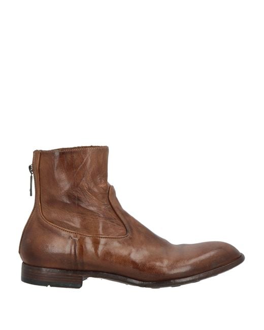 LEMARGO Brown Ankle Boots Leather for men
