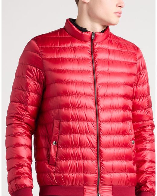 Herno Red Puffer for men