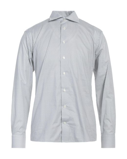 Camicia di Eton of Sweden in Gray da Uomo