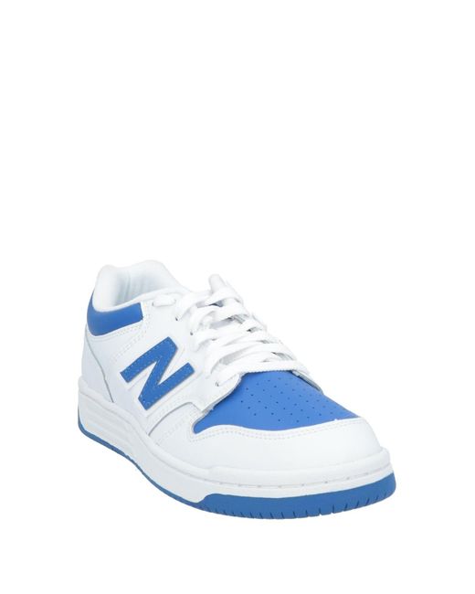 New Balance Blue Sneakers Leather for men