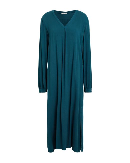 Crossley Blue Midi-Kleid