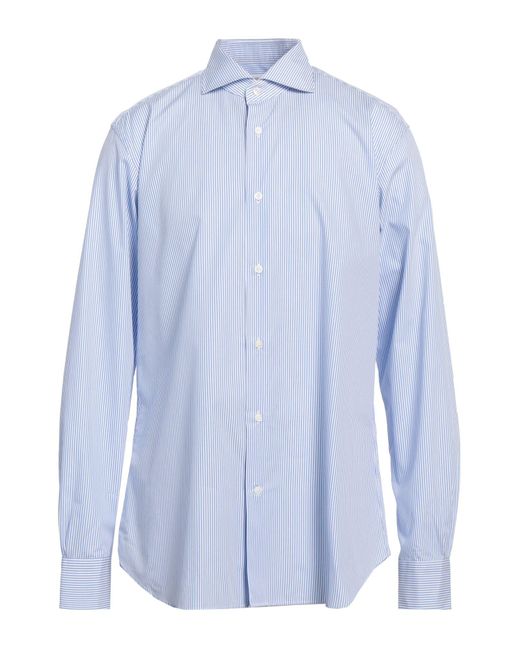 Mazzarelli Blue Shirt for men
