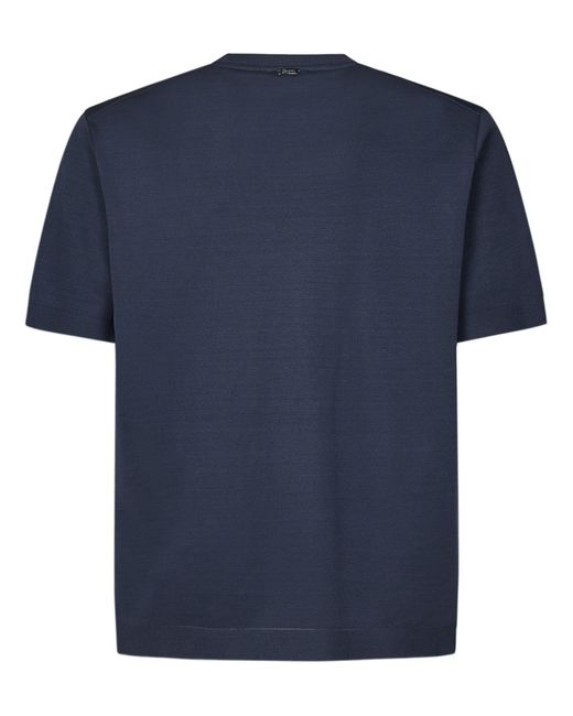 Herno T-shirts in Blue für Herren