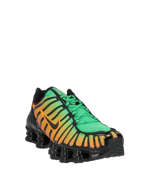 Nike Green Shox Tl Sneakers for men