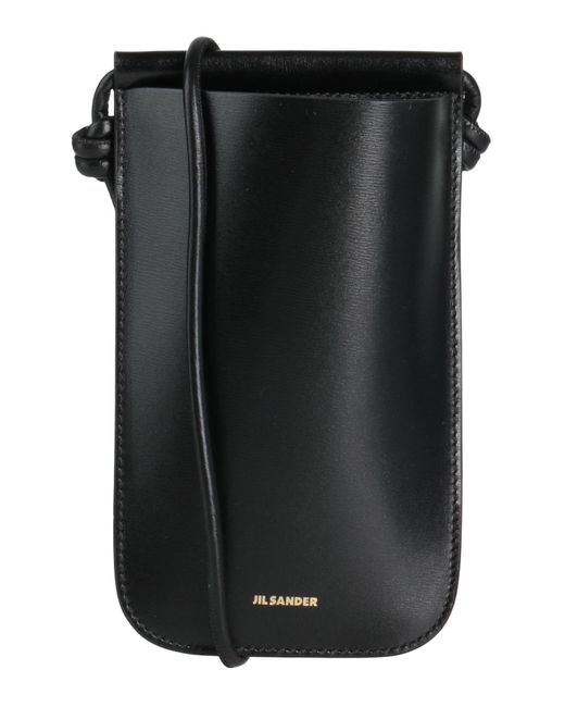 Jil Sander Black Cross-Body Bag Leather