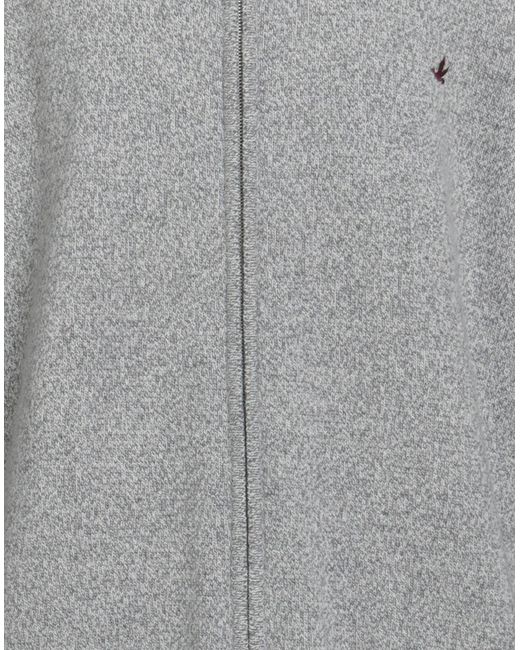 Brooksfield Gray Light Cardigan Wool for men