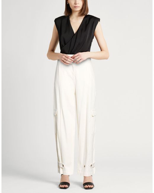 Semicouture White Trouser
