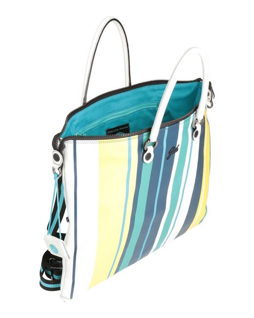 Gabs Blue Handbag Calfskin
