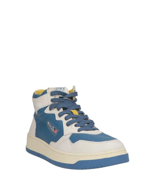 Autry Blue Azure Sneakers Leather for men