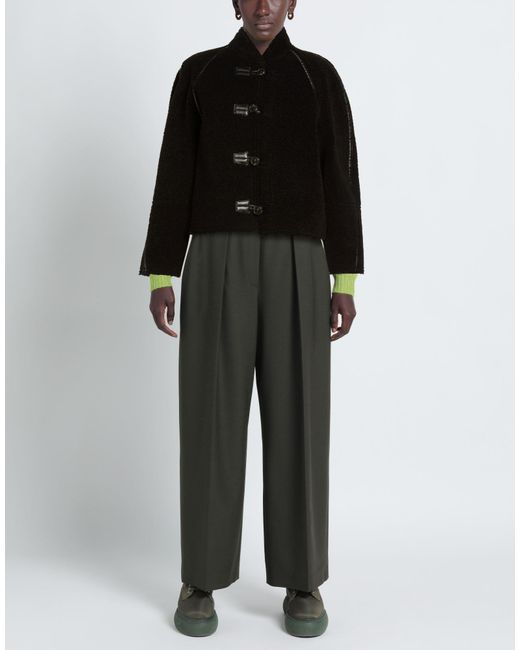 Low Classic Black Shearling & Teddy