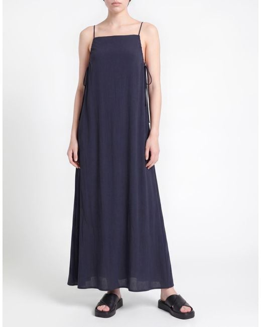 Emporio Armani Blue Maxi Dress
