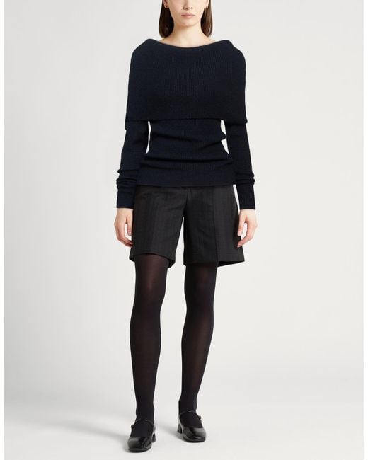 Fabiana Filippi Blue Sweater Virgin Wool, Mohair Wool, Polyamide, Wool, Silk