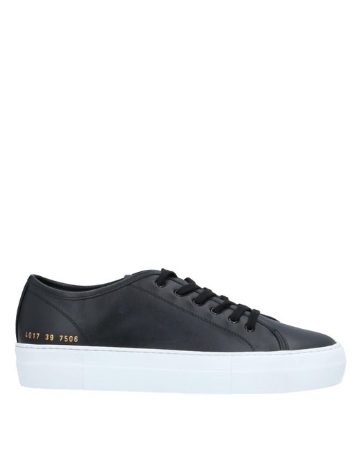 Common Projects Black Trainers
